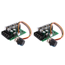 2X DC9V-55V 9/12/24/36/48/55V 40A Motor Speed Controller ZW40 PWM Speed Control Regulator with Reversible