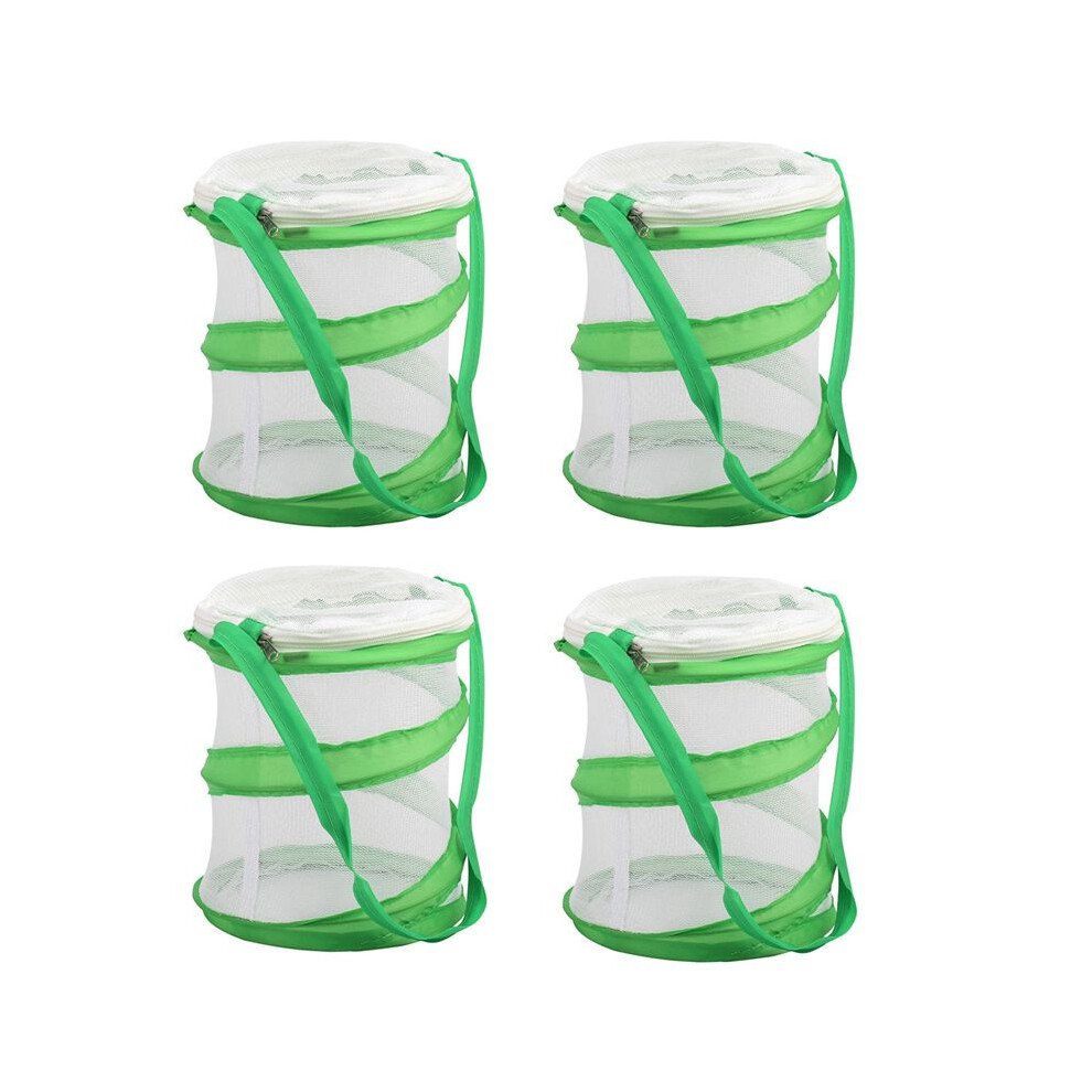 4X Small Praying Mantis Stick Insect Butterfly - Cage Housing Enclosure Light/Green 4713145150993