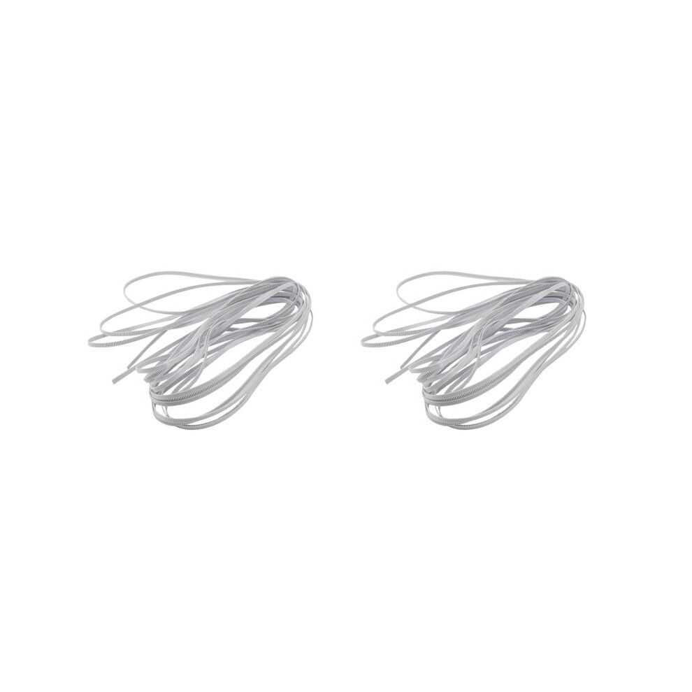 2X Pu With Steel Core Gt2 Belt 2Gt Timing Belt Width 6Mm 10M For 3D Printer Parts Anti-Wear Reinforce Open Belt White 4711401604143
