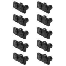 10X Car Auto Engine 2 Trade Cigarette Lighter Socket Adapter 12V / 24V Waterproof