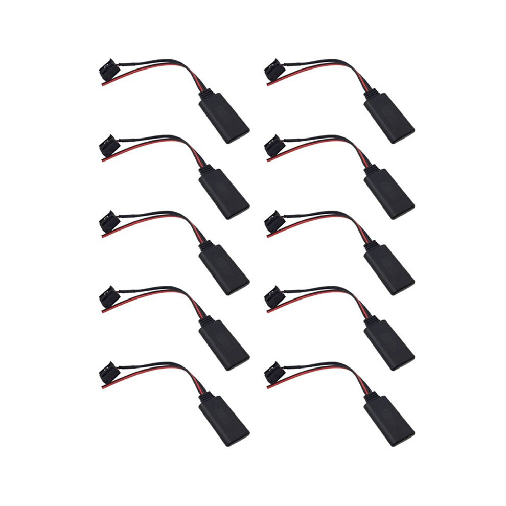 10X Car Receiver Module Aux-In Audio Music Adapter 12Pin Port For X5 X3 Z4 E83 E85 E86 E39 E53 6131186926359