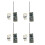 4X FS2A 4CH AFHDS 2A  Compatible Receiver PWM Output for Flysky I6 I6X I6S Transmitter 1