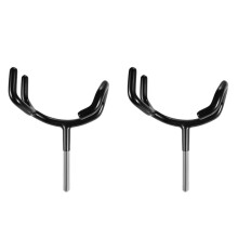 2X Suporte de Suporte de Haste de Microfone de Metal Suporte de Haste de Haste de áudio de Metal para Suportes C de Microfone