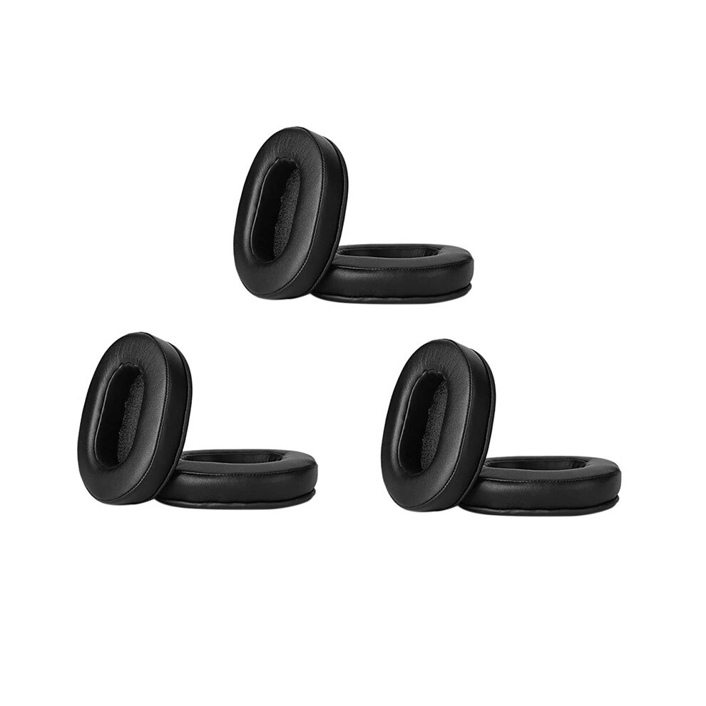 3X Ear Cushions Memory Foam Earpads Cover Replacement Ear Pads For Ath M50x Fits M40x M30x M20 Black 6033990915980