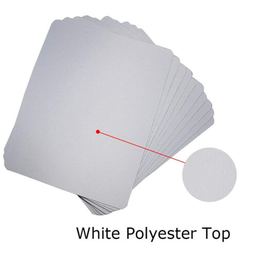 100Pcs Blank Mouse Pad for Sublimation Transfer Heat Press Printing Crafts 1