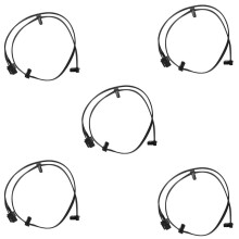 5 Pcs PCIe 6 Pin 1 to 3 IDE Power Supply Cable Modular PSU 4 Pin Peripheral for AXi Series AX1500I AX1200I