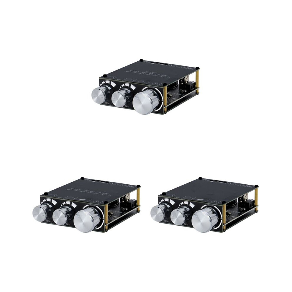 3X  5.0 100W+100W Power Subwoofer Amplifier Board 2.1 Channel Class D Home Audio Stereo Equalizer Amp XY-T100L-image-OPC-PP8SW2J-NEW