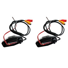 2X Car Rear View Backup Camera Reverse Parking Camera for Accord EK FD Fit Jazz TSX 1998-2013