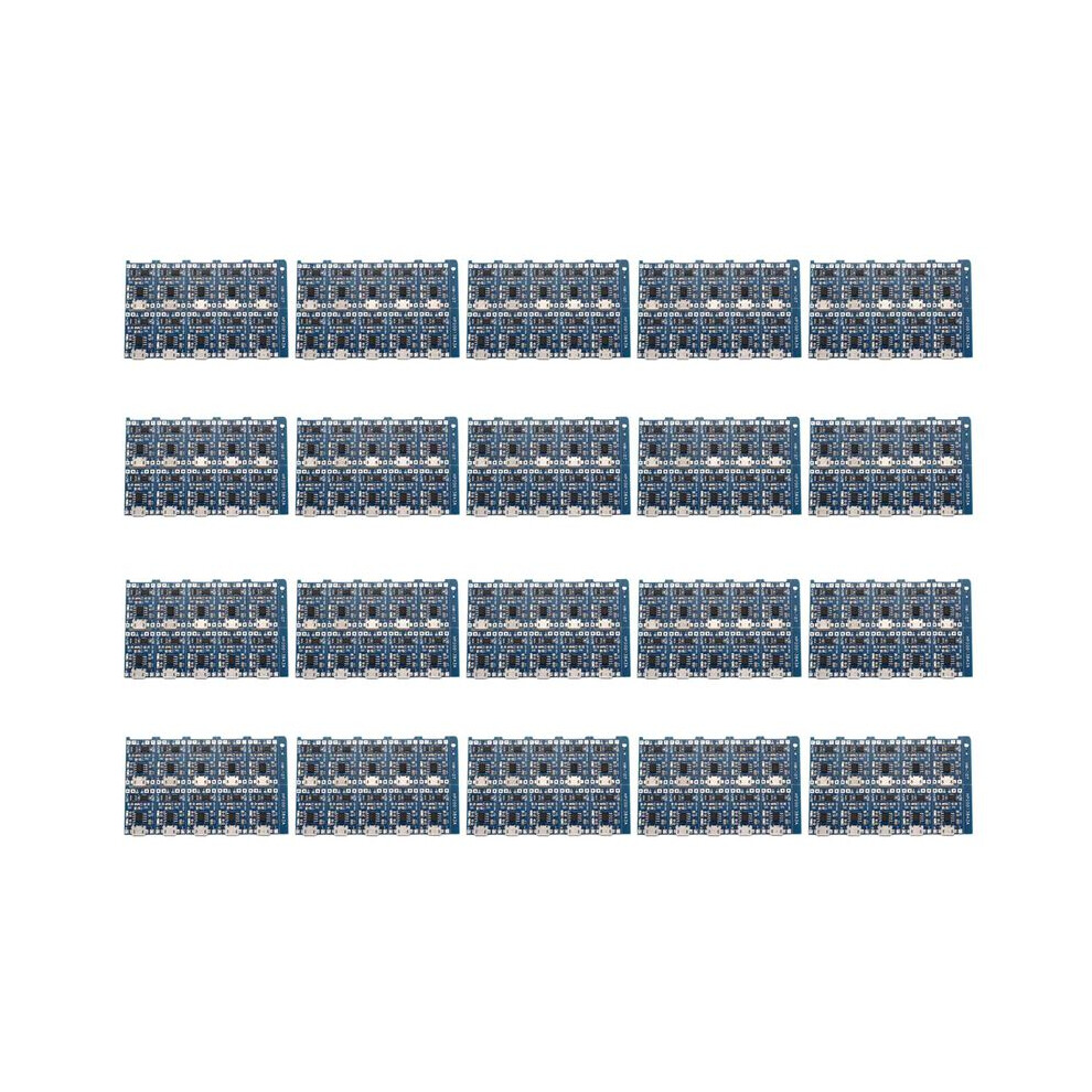 200Pcs 5V Usb 1A 18650 For Tp4056 Lithium Battery Charging Board With Protection Charger Module 6032906985239