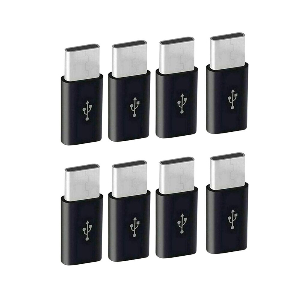 8X Micro-Usb To Usb C Adapter, To Typec Charging Adapter, Usb Type C Adapter Conversion Connector With Resistor 6032538088537