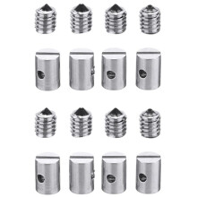 16 Stück Lötfreie Metall Kabel Nippel 5mm Gas mit Schraube für Motorrad Roller Quad Mäher Auto Styling Werkzeuge