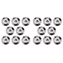 16PCS Metal Shockproof Foot Spikes Pads Stands Mats for Speakers CD Players Turntable Amplifier DAC Recorder Feet Pad