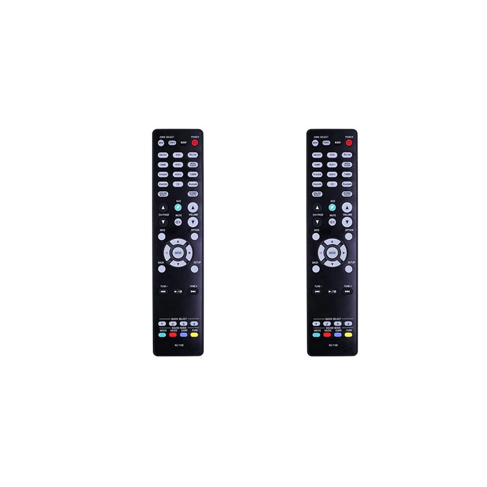 2X Rc-1192 For Av Receiver Avr-S900w Avr-X2100w Avr-X2200w Remote Remote Control Black 6032545276033