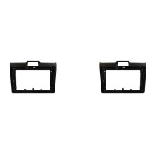 2X Fáscia de Rádio do Carro para Axio Fielder 2015 DVD Moldura Estéreo Placa Adaptador Montagem Painel Moldura de InstalaçãO