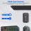 2X Keyboard and Mouse Converter Portable Mobile Gaming Keyboard Mouse Converter Adapter for Android Phone 2
