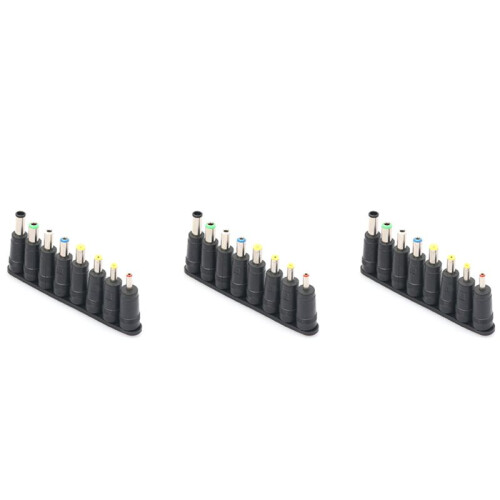 Universal 24Pcs / Set 5Pin Jack Plugs  for Laptop AC Power Adapter Tips Connectors for Computer Notebook