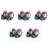 10Pcs JYY Small Ink Pump for  Wit Color Human  Solvent Plotter Printer 3W 24V100-200Ml Micro-Ink Pump 1