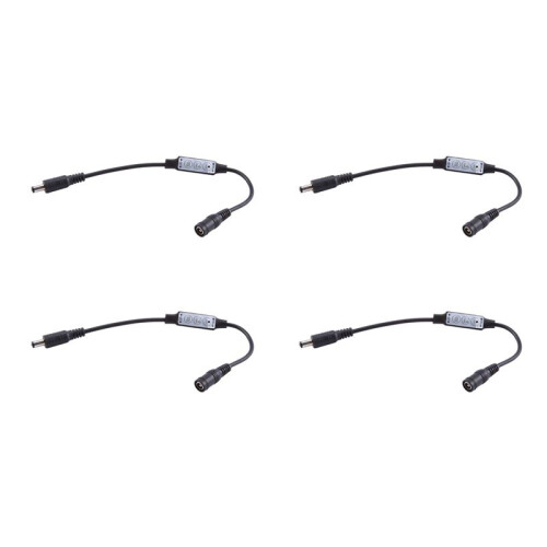 4X  Remote Controller 12A 12V-24V Dimmer for LED Tape Strips Monochrome Controller