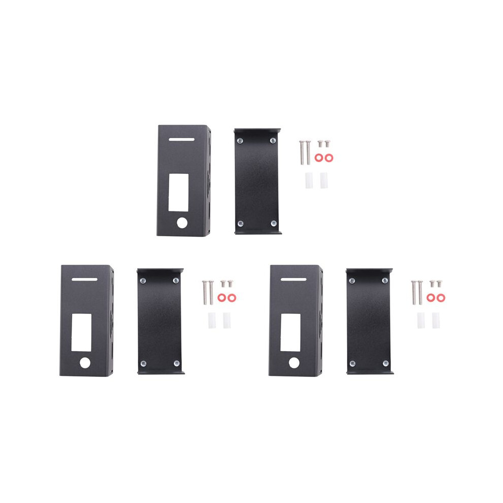3X Aluminium Alloy Case For Mmdvm Hotspot Expansion Rainsun Board Radio Station Wifi Voice Modem Raspberry Pi W Black 6031965819417