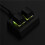 2X 2 Keys Macro Programming Keyboard RGB  Keyboard Gaming Drawing Red  Custom Keyboard OSU Gaming Keypad,Black 3