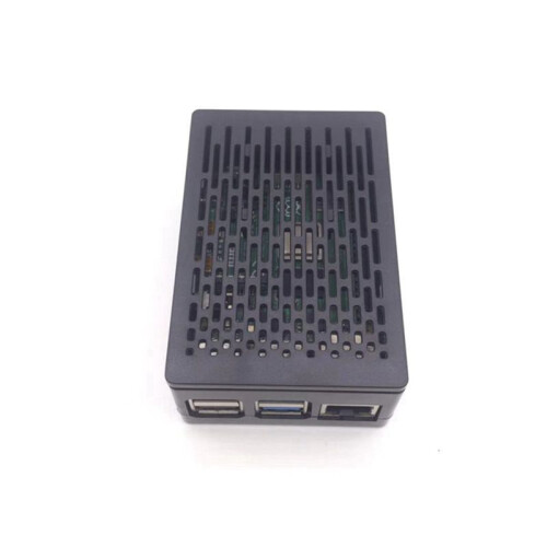 3X for Raspberry Pi 4 Case Shell Box Enclosure Installable Cool Fan Aluminum HeatSink Enclosure for Raspberry Pi 4B 2