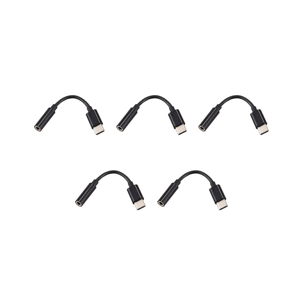 5X Usb C To 3.5Mm Headphone/Earphone Jack Cable Adapter,Type C 3.1 Male Port To 3.5 Mm For Moto Z 4711016423702
