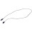 2X USB Data Charging Cable Cord for  Walkman E052 A844 A845 MP3 MP4 Player Black 2