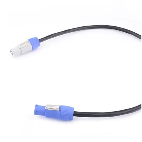 PowerCON 3x1.5mm² Single Phase Extension Cable 3 Core Power Connect Cable Stage Light LED Light Event Show, 2 Meter
