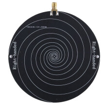 510MHZ-10GHZ Ultra-Wideband Circularly Polarized Antenna RFID High Frequency Equiangular Ultra-Wideband Spiral Antenna B
