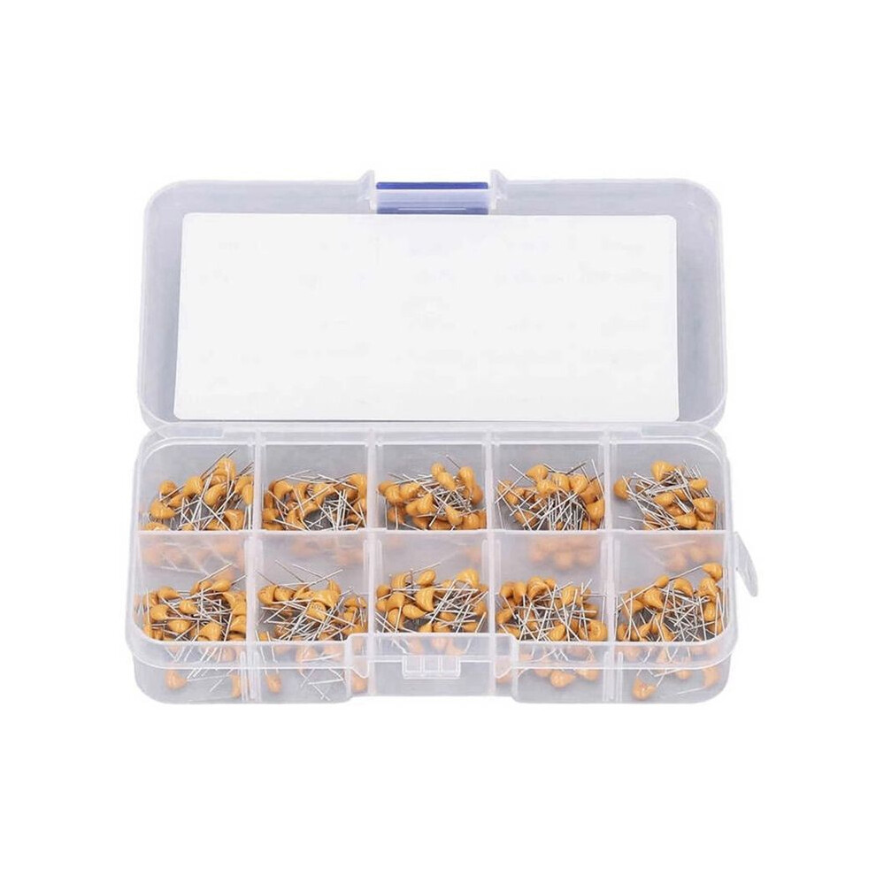 300Pcs 10Value 0.1Uf- 10Uf Monolithic Ceramic Capacitor Assortment Kit 6033836430301