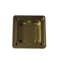 Obudowa Ekranowana Ze Stopu Aluminium 19X19X5.5Mm ZłOta PrzewodząCa Oksydacja Wielofunkcyjna PrzenośNa Skrzynka RF