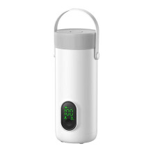 Travel Electric Kettle, Portable Small Tea Kettle Coffee Hot Water Boiler,350mL Fast Boiling Water 27000mAh Rechargeable