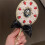 Strawberry Hand Mirror Makeup Mirrors Vintage Mirror B 5