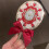 Strawberry Hand Mirror Makeup Mirrors Vintage Mirror B 3