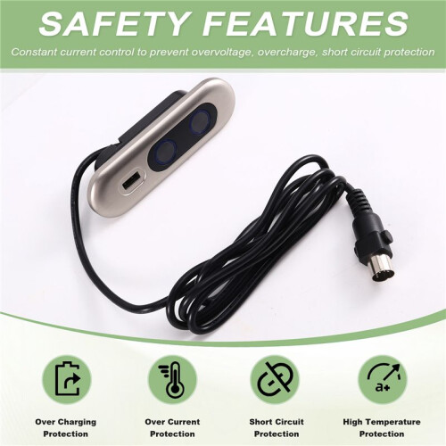 Electric Recliner  Controller USB Socket Charging 2 Button Electric Sofa Controller Recliner Remote