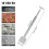 Tungsten Carbide Drill Cutter Set Precision Round Shank Bits for Masonry and Concrete 6