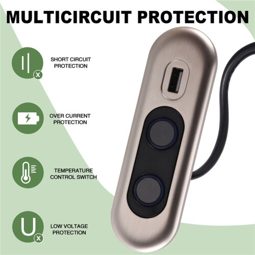 Electric Recliner  Controller USB Socket Charging 2 Button Electric Sofa Controller Recliner Remote 2