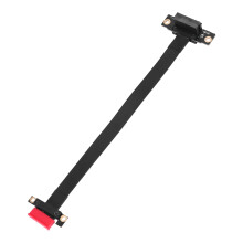 90 Grad PCI-E PCI Express 1X zu 1X Steckplatz Riser Card Converter Extender Ribbon Adapter VerläNgerungskabel PCI-E X1 Vergoldet für BTC-Bergbau