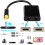 Dual Port Digitale Optische Vezel Audiosplitterkabeladapter 1 in 2 Uit 2