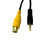 Telecamera Per Retrovisione da Auto RCA A 2.5mm AV-IN Per GPS 2.5mm 0. 6