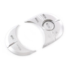 Car Aluminum Console Multimedia Button Frame Cover Sticker for Cooper JCW F54 F55 F56 F60 2014-2021( RADIO Model)