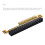 PCI-E Express 8X Bis 16X Extender Converter Riser-Kartenadapter Stecker auf Buchse 6
