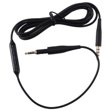 Ersatzkabel Audiokabel mit Mikrofon LautstäRkeregler für K430 K450 K451 K452 Q460 K480 J55 J88 KopfhöRer Schwarz