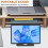 Support de Tablette Support de Bureau Double Support Pliant Portable Adapté pour     Support de Tablette Noir 6