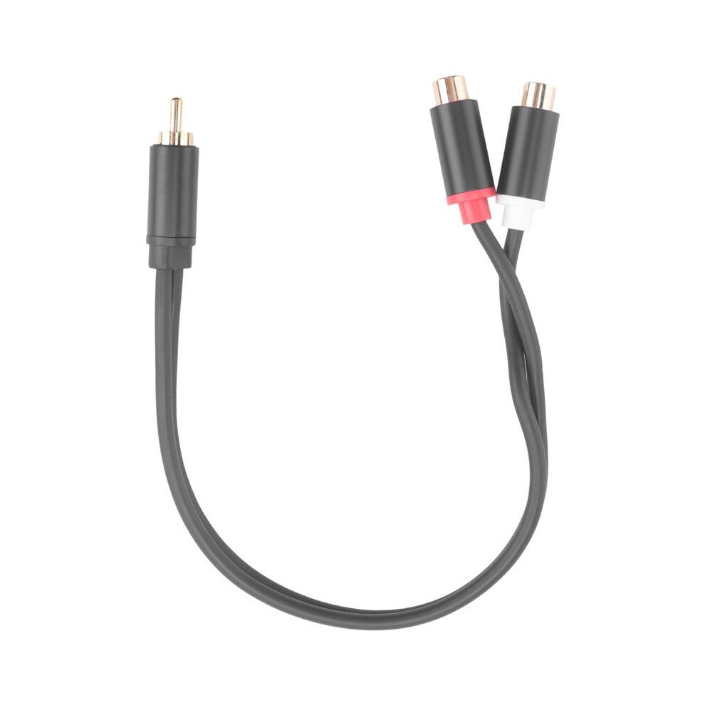 Rca Male Cable To 2Rca Female Audio Cable 2 Rca Male Splitter Aux Cable For Tv Pc Dvd Speaker Audio Amplifiers Subwoofer 6132295080529