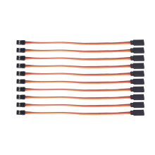 10 StüCk Von Stecker-Zu-Buchse Servo VerläNgerung Kabel für RC Futabas JR Remote Servo VerläNgerung Kabel Draht und Kabel (500 Mm)