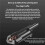 For  P2S High-Flow  Monoblock Hardened Steel Nozzle Hot End 0.4mm 3D Printer Replacement Hotend Kit 3