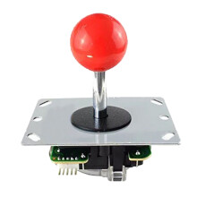 Arcade Joystick Controller Joystick Joystick con Scheda a Circuito 5P Pin Senza Luce Joystick Console di Gioco Maniglia D