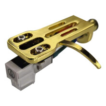 AT3600L Moving Magnetic Cartridge Stylus Headshell Connect Kit voor LP Vinyl Platenspeler Draaitafel Fonograaf,Goud