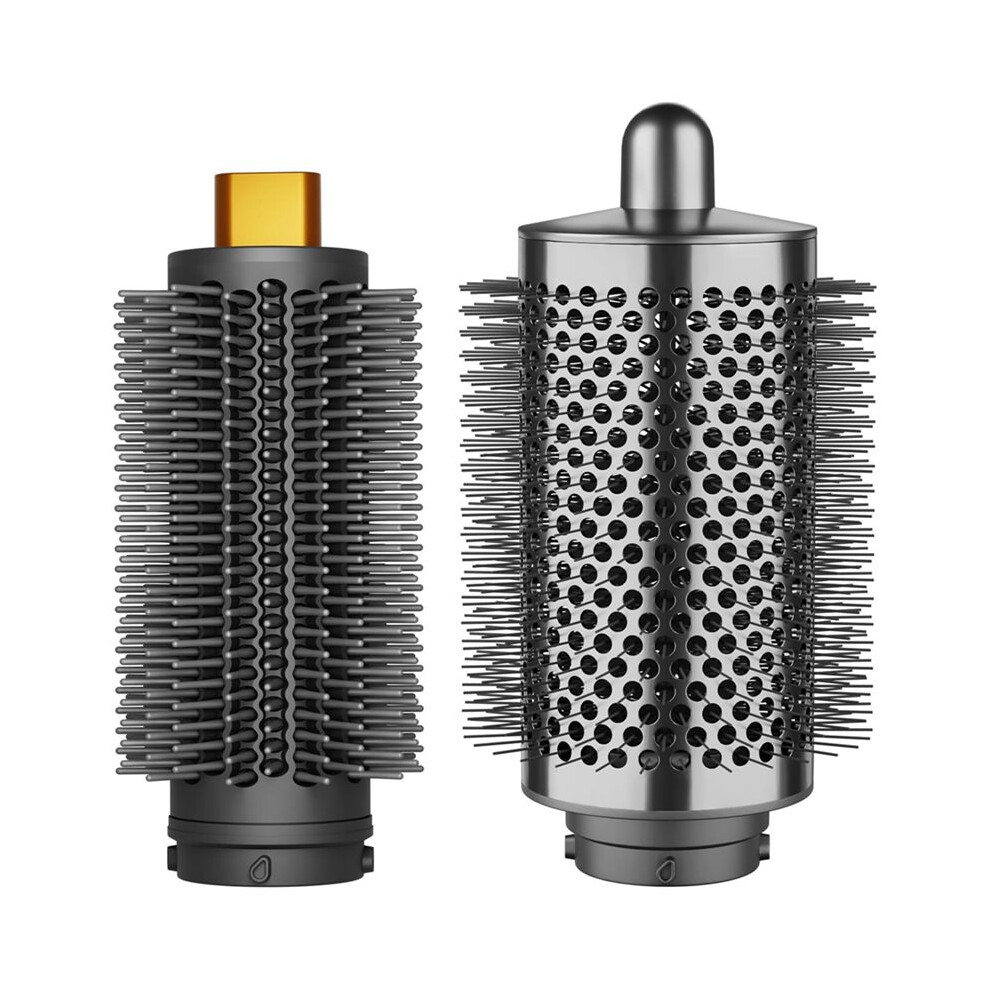 Round Volumizing Brush and Upgraded Round Brush Attachment for  Airwrap HS01 HS05 HS08 for Straight Curly